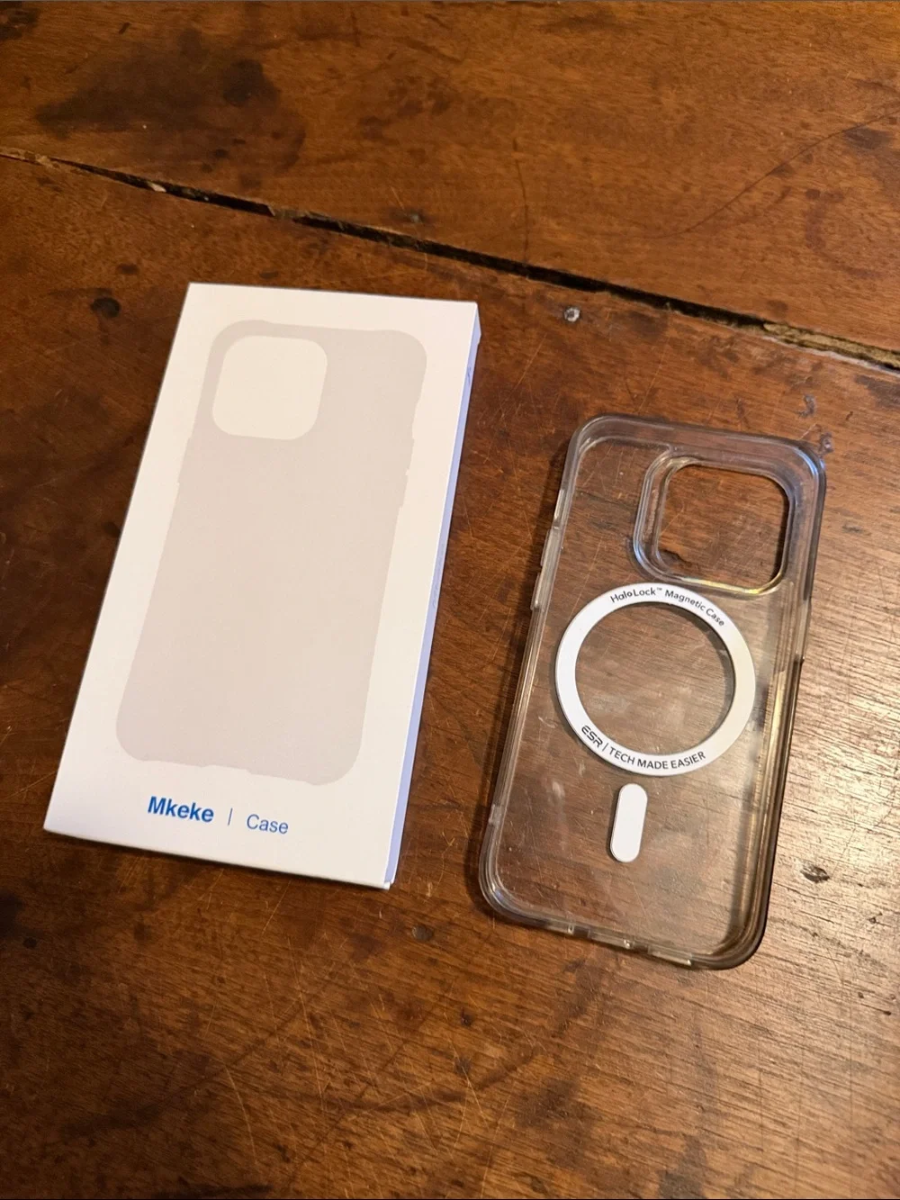 Clear Shockproof iPhone 📱 14pro Case NIB + Clear MagSafe Case + Car Charger 🔌